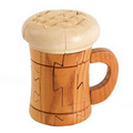 3D Wooden Beer Mug Puzzle (Screen printed)